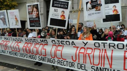 Arranca el juicio al cura Matiussi y sus cómplices por los abusos en el Jardín Belén de San Pedro 