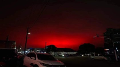 ¿Por qué en China el cielo se volvió rojo, causando pánico entre sus habitantes?