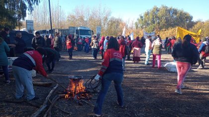 El paro de la salud rionegrina se sintió en las rutas de la provincia