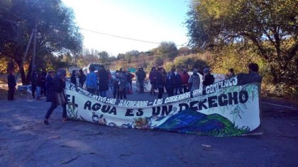 Autovía de Punilla: asambleístas cortaron ruta 38 y hubo una mujer detenida