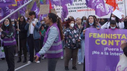 “Desde Pan y Rosas denunciamos al feminismo liberal y racista cómplice del capitalismo”