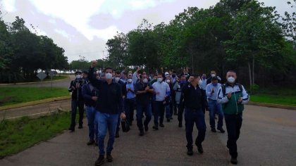 Trabajadores de Masisa siguen reclamando sus derechos y exigen elecciones sindicales