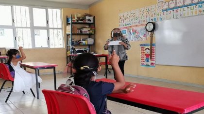 En Tabasco disminuyen medidas sanitarias para estudiantes de nivel básico