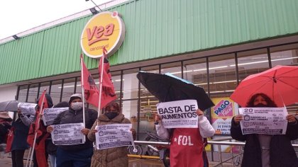 Jujuy: en el supermercado VEA denuncian a los remarcadores de precios