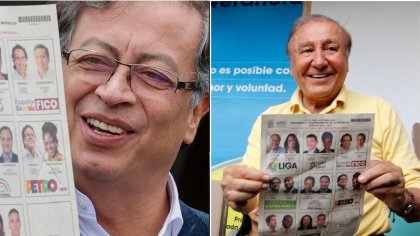 Gustavo Petro y Rodolfo Hernández a segunda vuelta en las presidenciales de Colombia