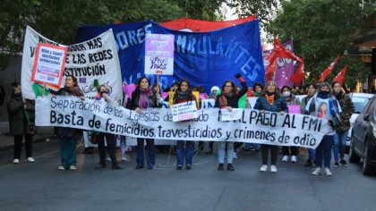 Movilización en La Plata contra la violencia de género: "Vivas nos queremos"