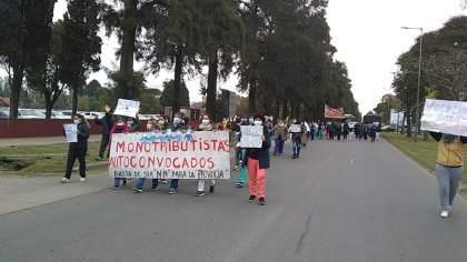 Baigorria: Enfermeros del Eva Perón se movilizaron por sueldos y el pase a planta permanente