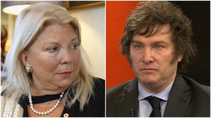 Derechistas y delirantes: Carrió acusó a Milei de “genocida” por dichos sobre venta de órganos