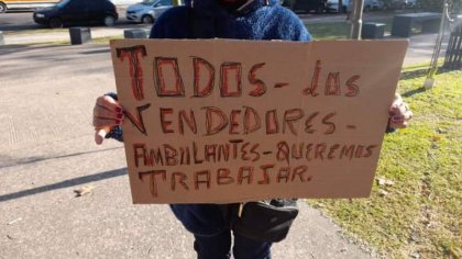 Vendedores ambulantes: “Aprendimos que la lucha servía para que no nos saquen de la calle”