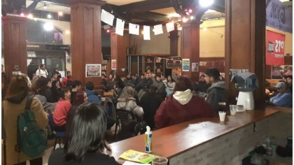 Segunda asamblea del "Corredor Norte" de trabajadores aeronáuticos, Villa 31, La Red y estudiantes