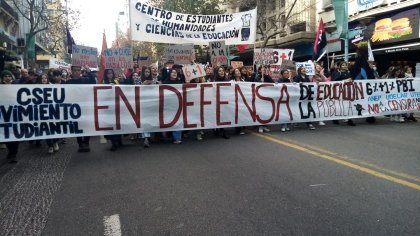 Gran concurrencia en la Marcha Nacional Educativa