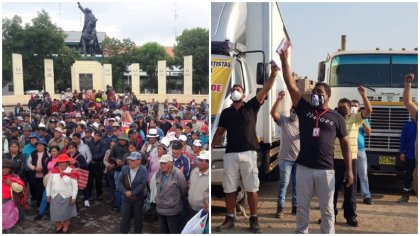 Perú: transportistas y gremios agrarios inician paralización nacional este 27 de junio