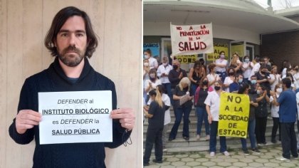 Del Caño: "Kicillof busca hacer negocios con el Instituto Biológico, hay que defenderlo"