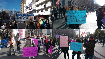 Vendedores ambulantes: "Queremos que Garro nos deje trabajar"