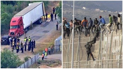 Tragedia migrante: 53 muertos en Texas y 23 en Melilla, dos postales de la barbarie capitalista 