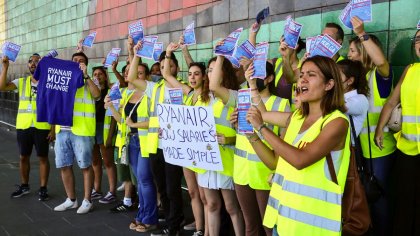 Verano caliente en aeropuertos: 12 días de huelga en Ryanair, 9 en Easyjet y la lucha se extiende