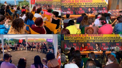 Gran Escuela de Verano anticapitalista y revolucionaria de la CRT en Madrid