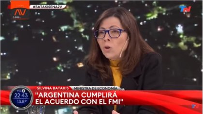 Definiciones de Silvina Batakis: defendió el camino de ajuste del FMI 