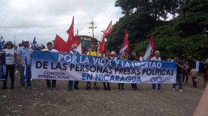 Nicaragua cierra las fronteras a la Comisión por la libertad de los presos políticos