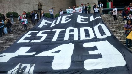 Gran movilización por los normalistas de Ayotzinapa