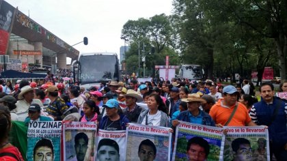 Día de la indignación a un año de la desaparición de los 43 de Ayotzinapa