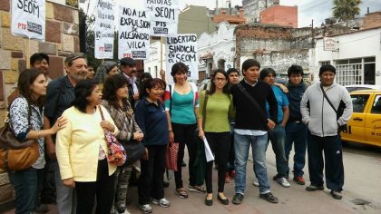 Alejandro Vilca recibe apoyo de referentes de DD. HH., sociales y municipales 