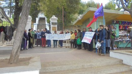 Funa a la estatua del ex almirante Merino