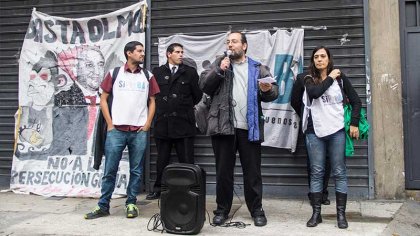 Se realizó un acto por la reincorporación de los delegados despedidos de BAE