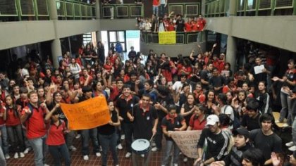 “Somos uno de los pocos colegios con Centro de Estudiantes y ojalá que sirvamos como ejemplo para otros”