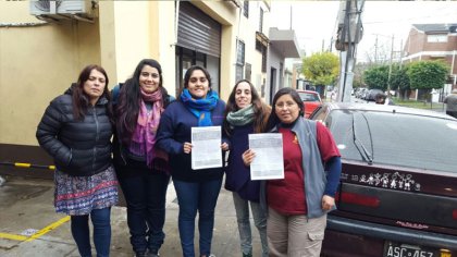 “Vení, vení, son las trabajadoras de La Bordó”