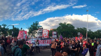 Gran manifestación en Madrid a un año del encarcelamiento de Alfon 