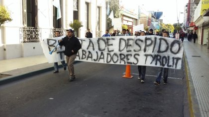 San Luis: trabajadores de Tyrolit siguen firmes en su lucha contra despidos ilegales