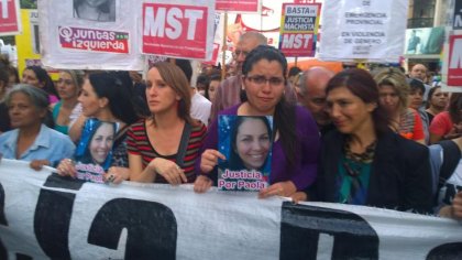 Nueva marcha exigiendo justicia por Paola Acosta