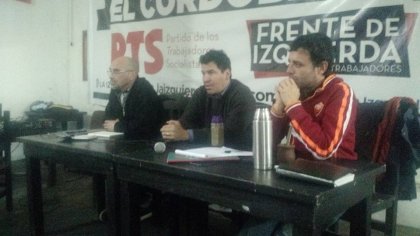 Pacheco: Se realizó charla debate “La clase obrera frente a Macri”