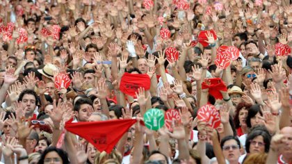 Masiva movilización contra una nueva agresión sexual en Sanfermines