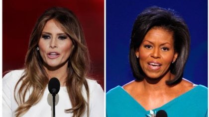 Melania Trump y un discurso a lo Michelle Obama