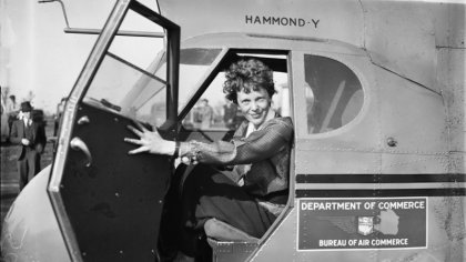 Amelia Earhart: alas de mujer