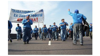 Diez años de lucha de la ex Jabón Federal