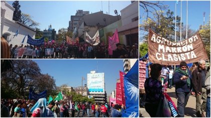 Contundente paro docente en Tucumán