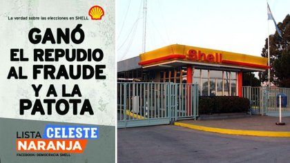 Shell: pese a las amenazas y la patota, ganó el repudio al fraude