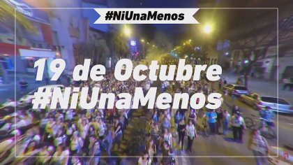 #NiUnaMenos, ¡Vivas nos queremos! ¡Vivas las queremos! - YouTube