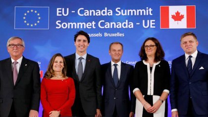 La UE y Canadá pusieron en pie un polémico acuerdo comercial