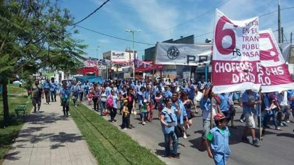 Agrup. de choferes David Ramallo: por un paro y plan de lucha nacional en serio