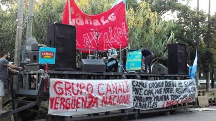 Trabajadores de Canale Lavallol en lucha realizaron festival