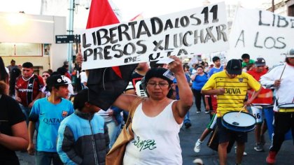 Salta: liberarán a los once choferes presos por luchar