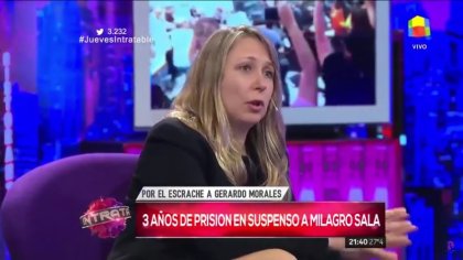 Myriam Bregman en Intratables - YouTube