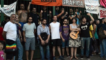 Solidaridad de artistas con los trabajadores de AGR-Clarín