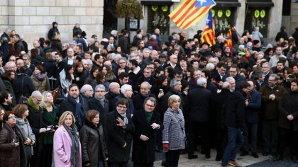 Baño de masas contra el juicio del 9N