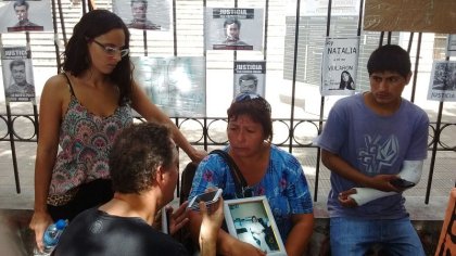 Conferencia de prensa y movilización a gobernación en La Plata