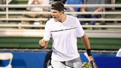 Delray Beach: Del Potro pasa a semifinales eliminando al local Sam Querrey